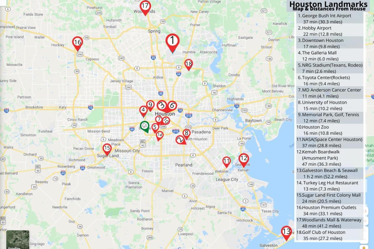 Rodeo, Grb, Nrg, Galleria, Medical Center, Mm Park, Galveston - Breakwood Houston Exterior foto